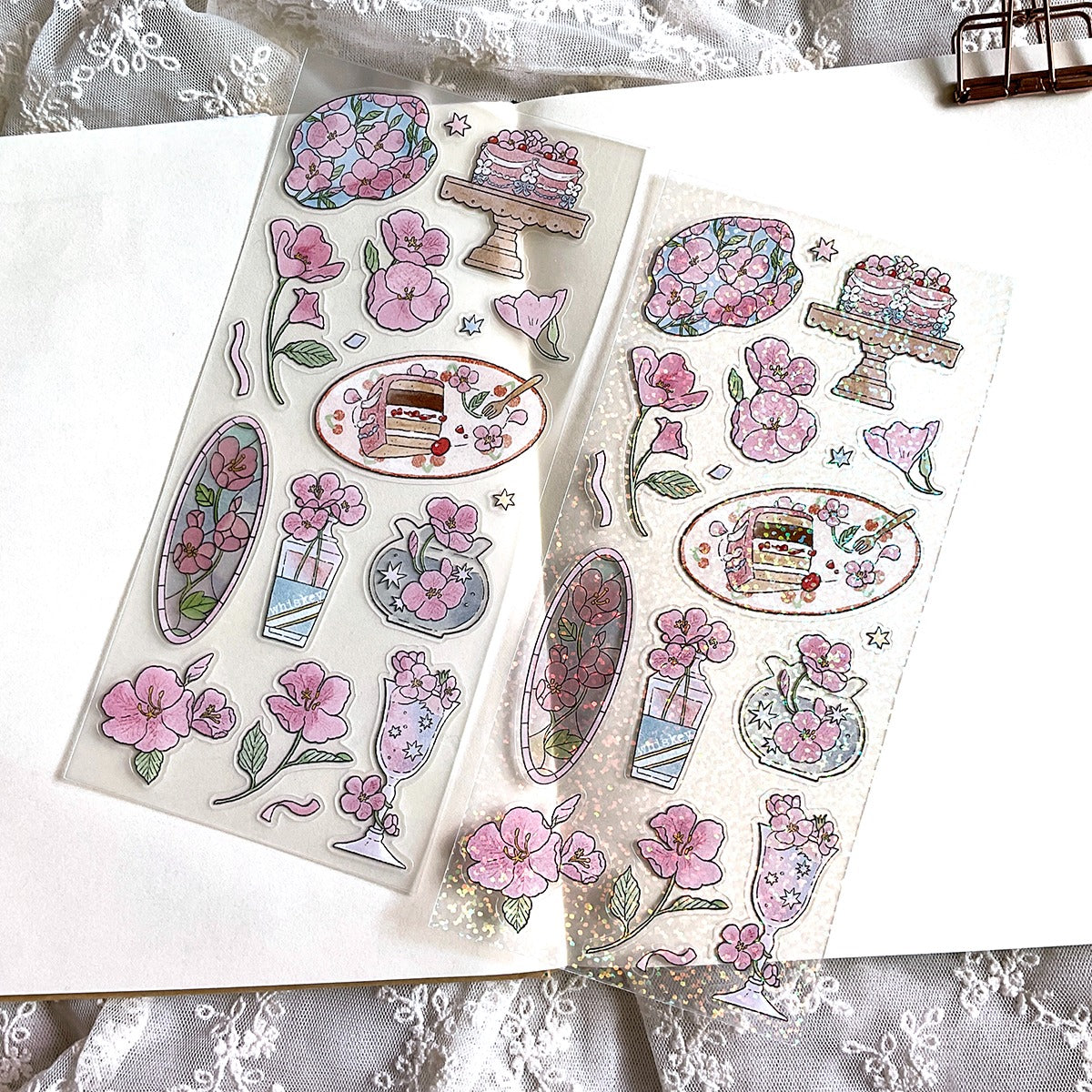 GNUNIM0 - Sticker Fleur Onagre Rosée