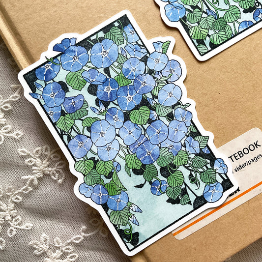 GNUNIM0 - Sticker Amovible L’ipomée éphémère
