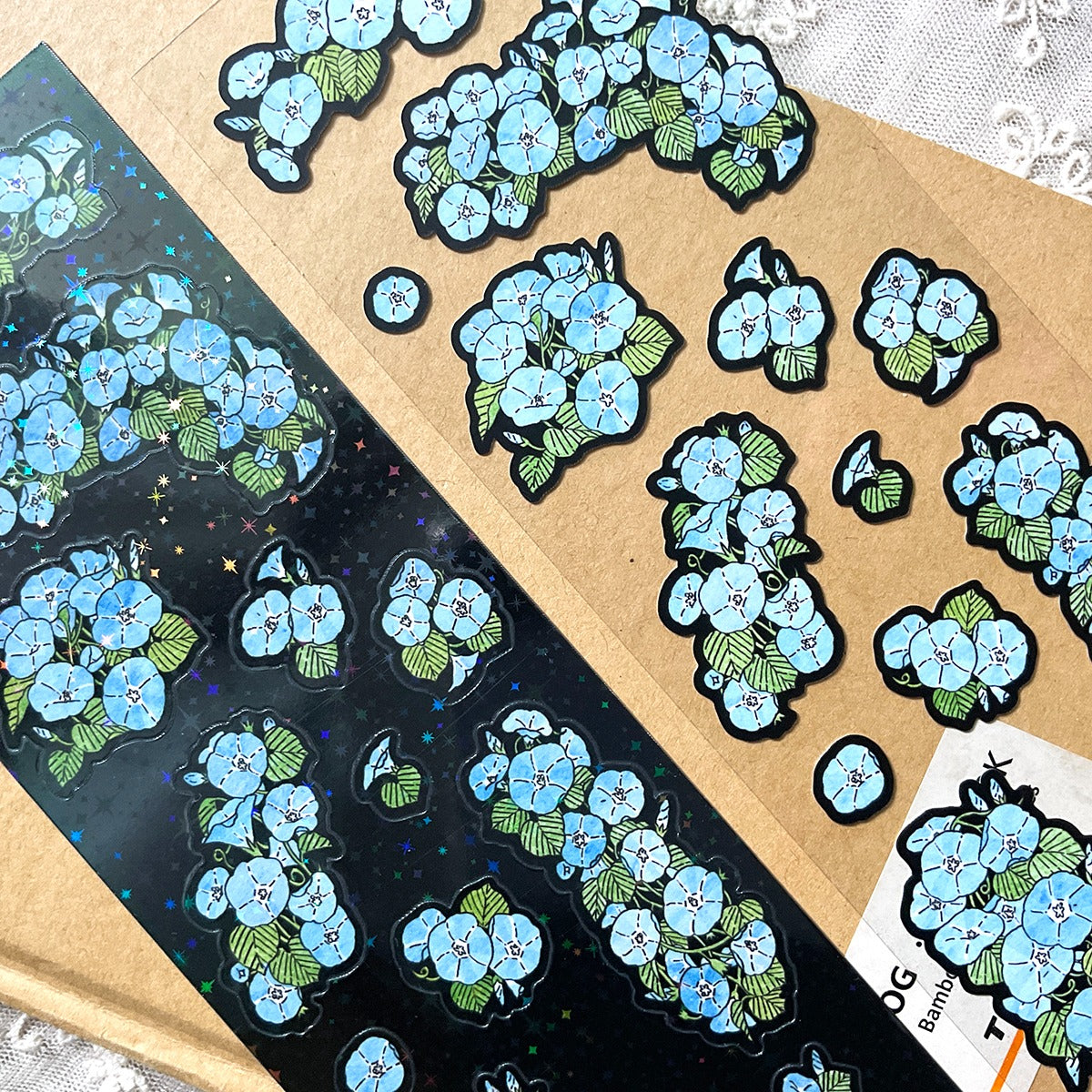 GNUNIM0 - Seal Sticker ipomée
