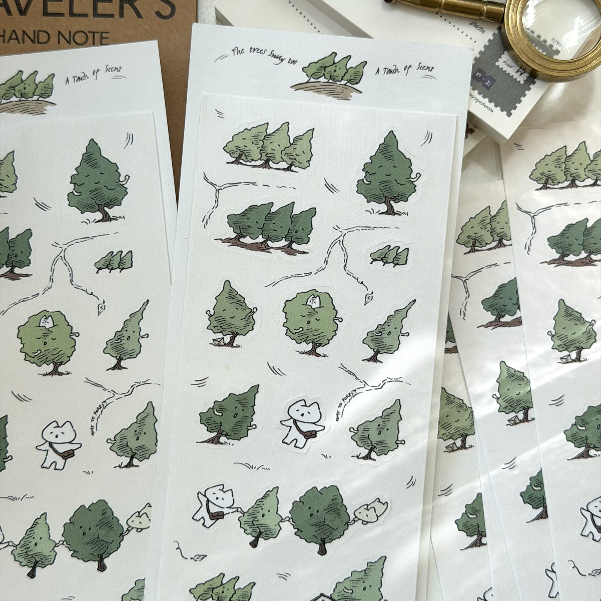 MEWMEWBEAM - Sticker Parfumé Même Les Arbres Bougent