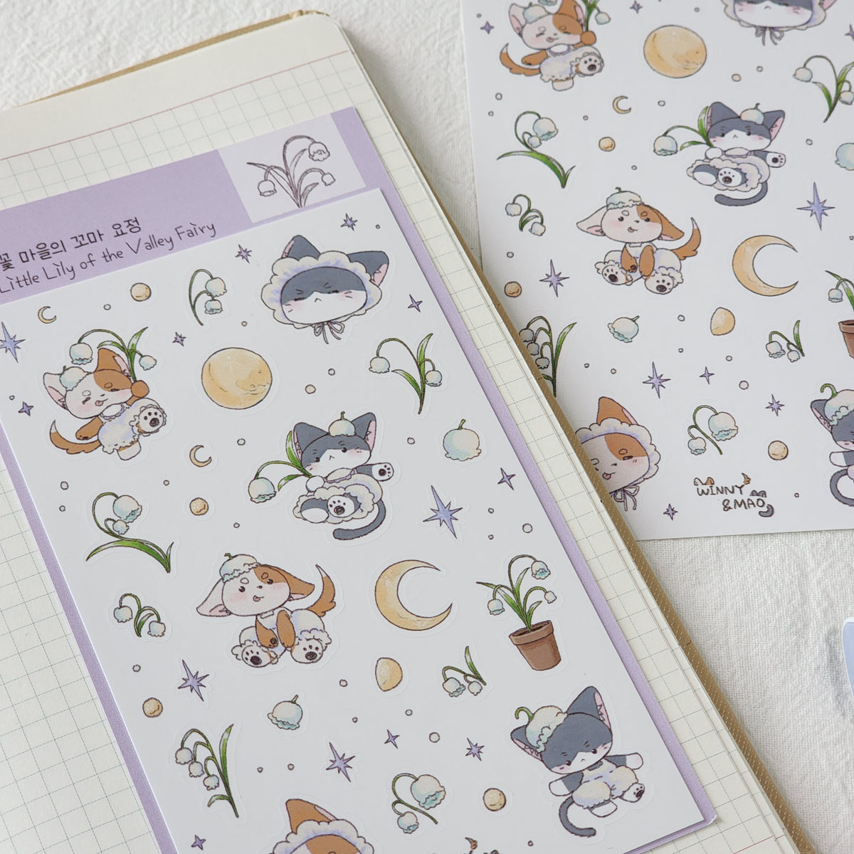 WINNY & MAO - Sticker Les Petites Fées Du Village Des Muguets