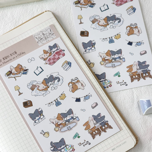 WINNY & MAO - Sticker Petits Instants Douillet D’un Jour De Repos