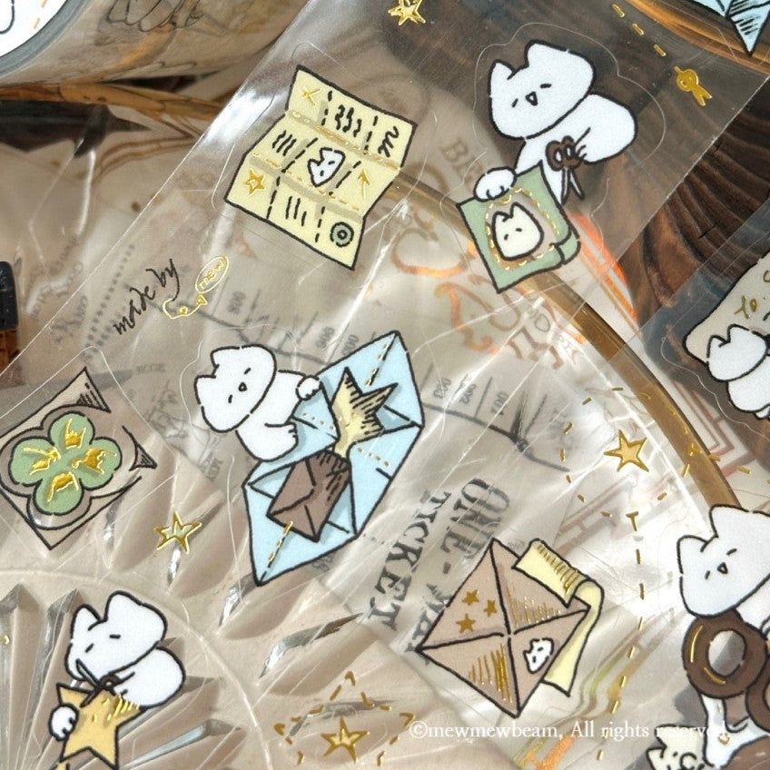 MEWMEWBEAM - Kiss Cut Passion Papier