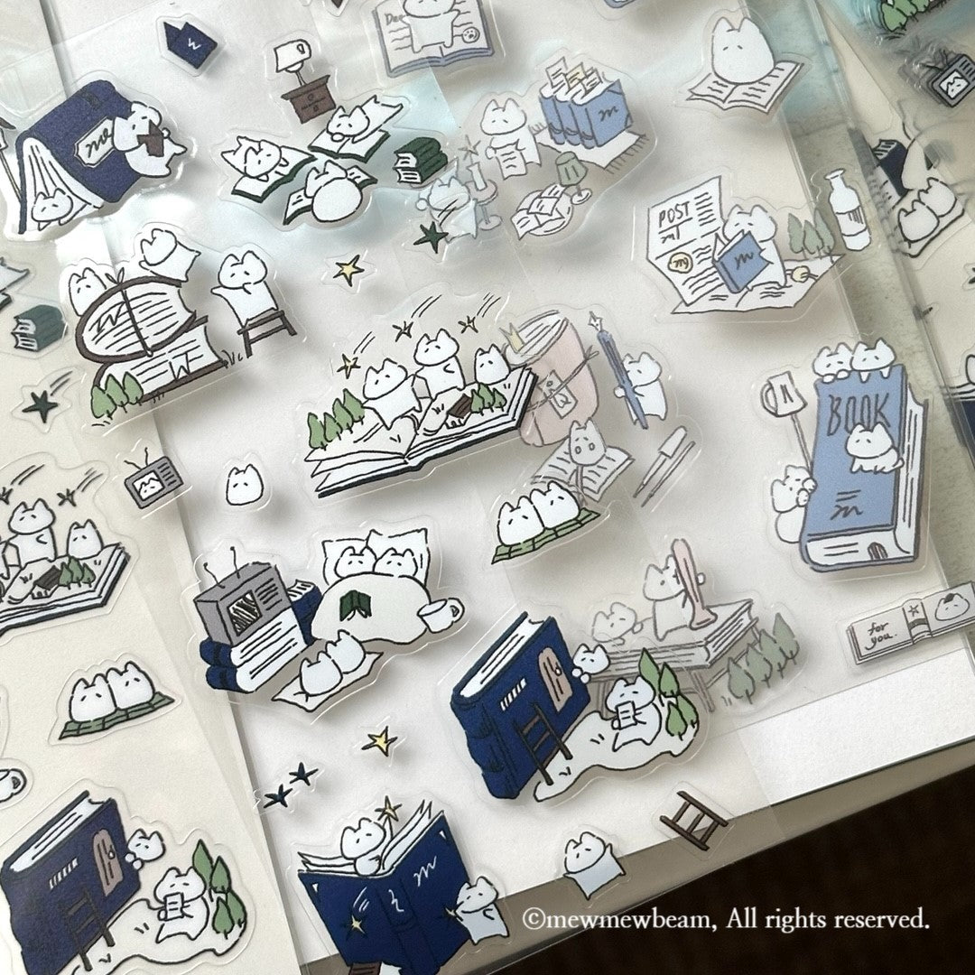 MEWMEWBEAM - Sticker Le Journal de Mew Beam 1 & 2