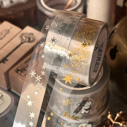 MEWMEWBEAM -  Masking Tape Etoiles Etincelantes
