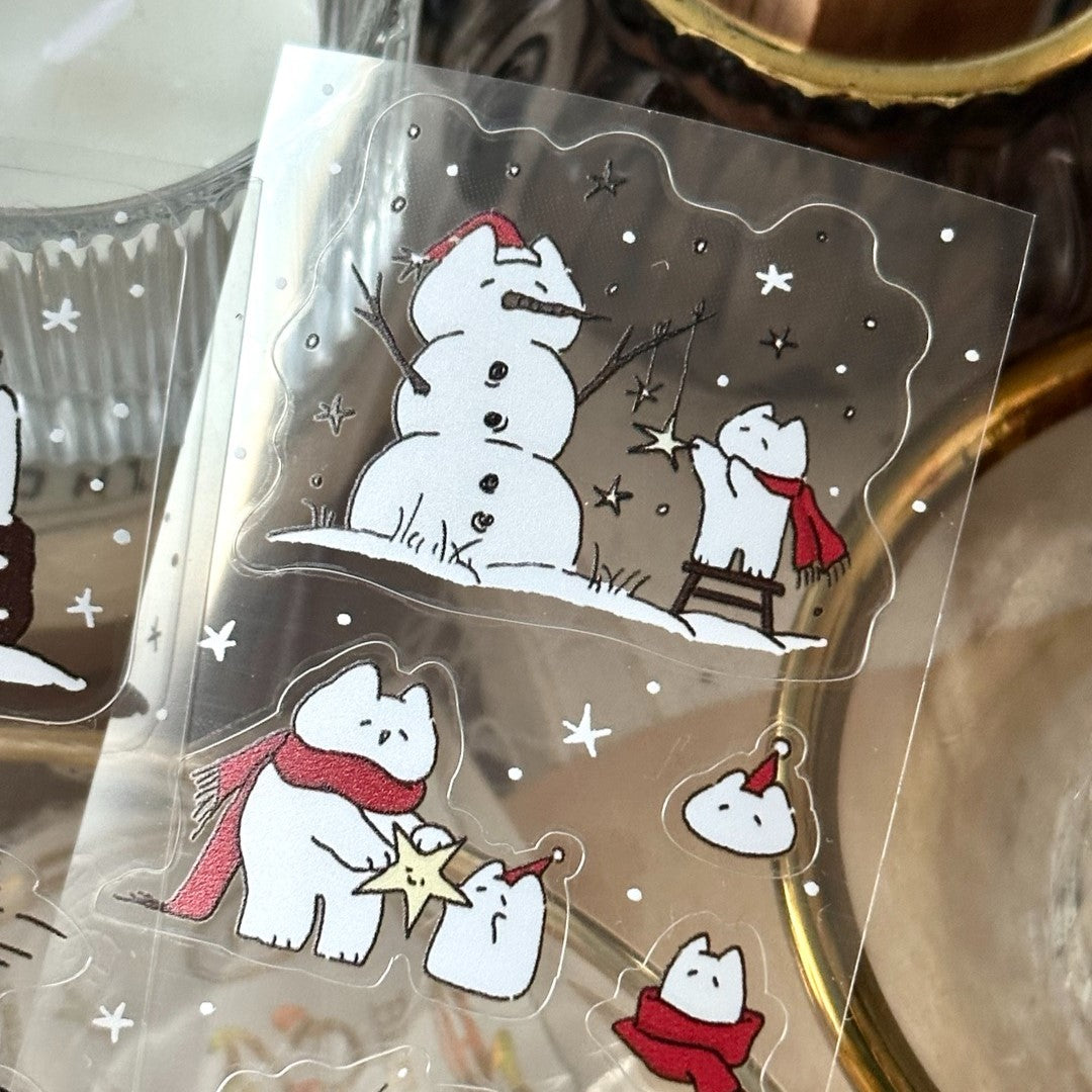 MEWMEWBEAM - Sticker Joyeux Mew Noël 🎄