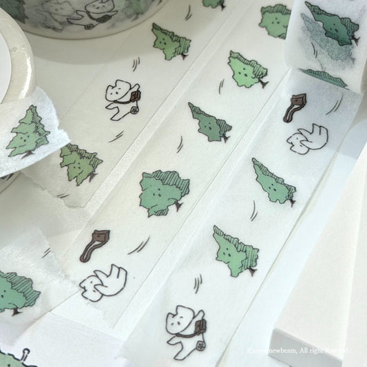 MEWMEWBEAM - Masking Tape Même Les Arbres Bougent