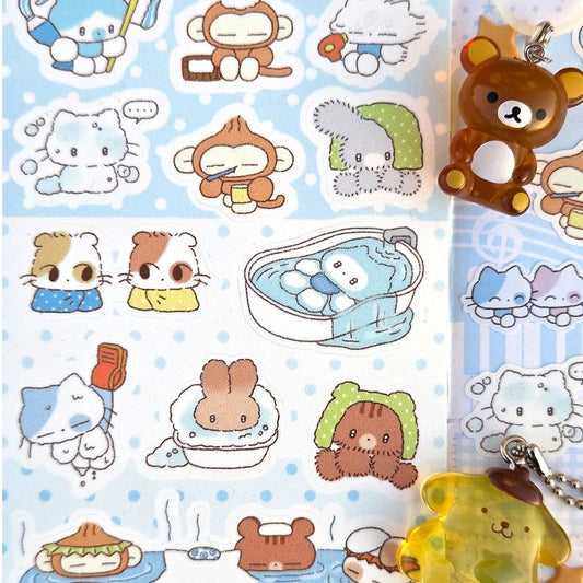 CATDABANG - Sticker Le jour du bain