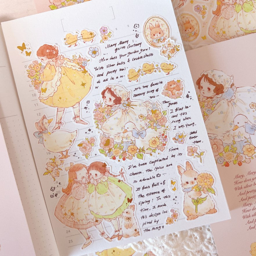 DEAR DOLLY - Sticker Les enfants du Printemps 🌸
