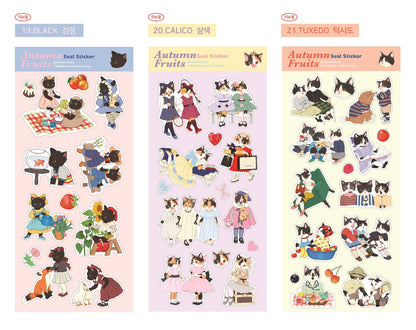 AUTUMN FRUITS - Seal Stickers