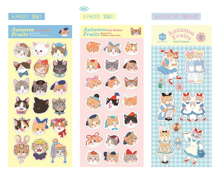 AUTUMN FRUITS - Seal Stickers