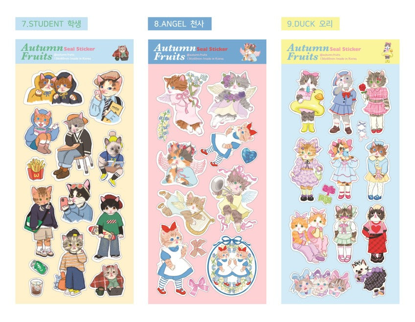 AUTUMN FRUITS - Seal Stickers