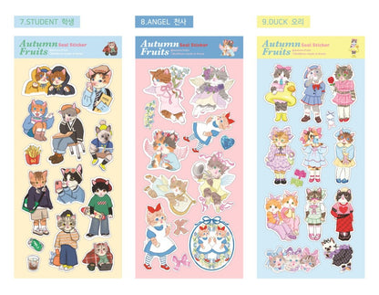 AUTUMN FRUITS - Seal Stickers