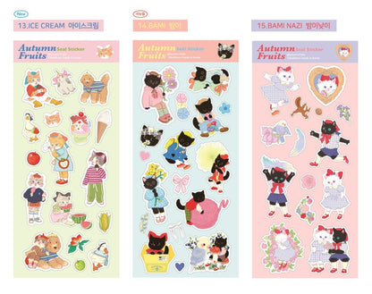 AUTUMN FRUITS - Seal Stickers