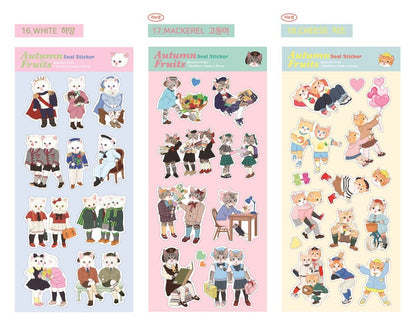AUTUMN FRUITS - Seal Stickers