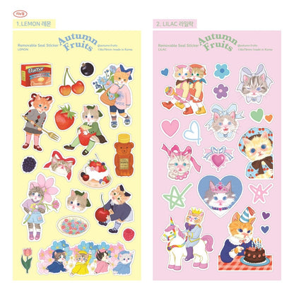 AUTUMN FRUITS - Seal Stickers