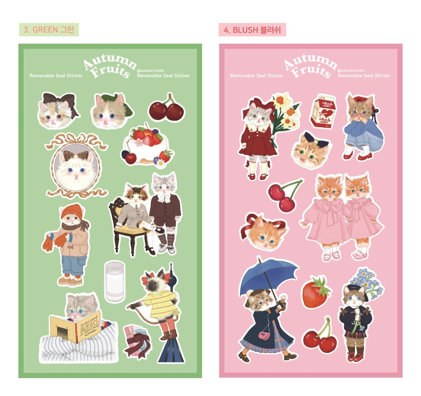 AUTUMN FRUITS - Seal Stickers