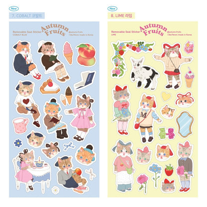 AUTUMN FRUITS - Seal Stickers